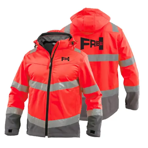 Veste Softhsell Malaga - Rouge HIVI Fribag